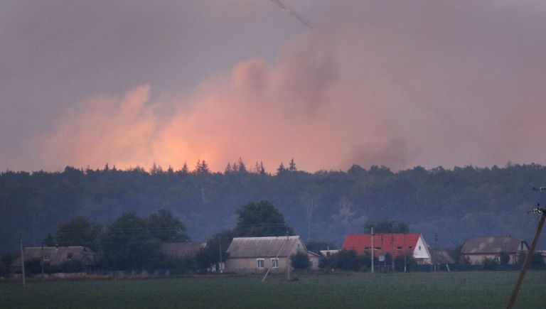 Пожар на военной базе в городе Калиновка в Винницкой области. 27 сентября 2017 Пожар на военной базе в городе Калиновка в Винницкой области. 27 сентября 2017