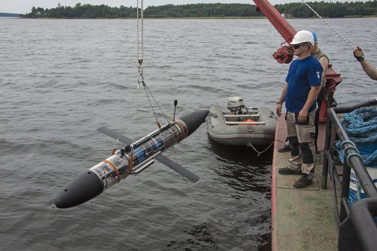 Испытания глубоководного беспилотного глайдера Морская тень. 27 сентября 2017 Испытания глубоководного беспилотного глайдера Морская тень. 27 сентября 2017