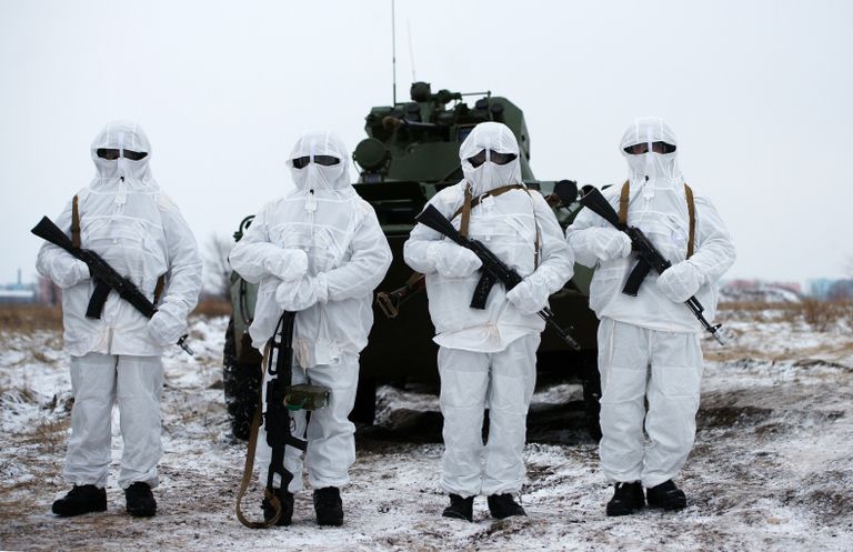 Военнослужащие миротворческого соединения Центрального военного округа Военнослужащие миротворческого соединения Центрального военного округа