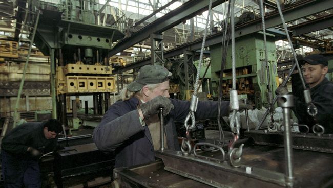 На Тушинском машиностроительном заводе