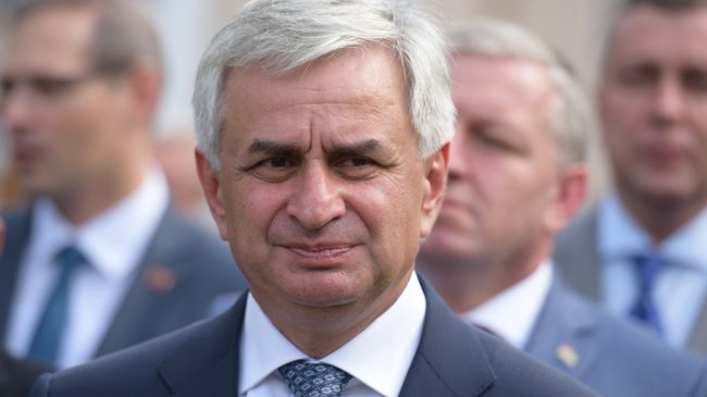 Президент Абхазии Рауль Хаджимба