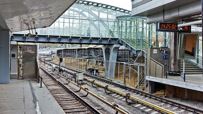 Станция Кунцевская Московского метрополитена. Архивное фото Станция Кунцевская Московского метрополитена. Архивное фото