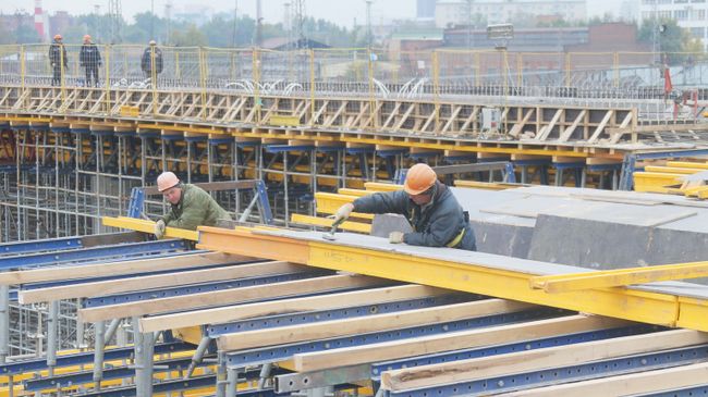 Строительство эстакады