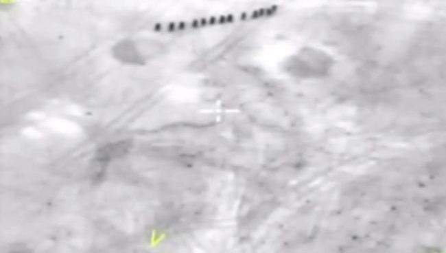 Кадры авиаудара по командованию Джебхат ан-Нусры*. Видео от Минобороны РФ Кадры авиаудара по командованию Джебхат ан-Нусры*. Видео от Минобороны РФ