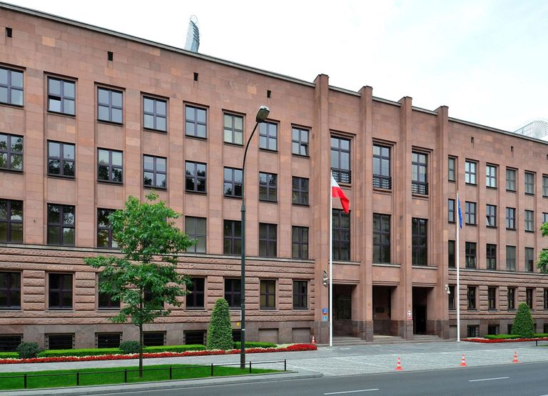 Здание МИД Польши в Варшаве