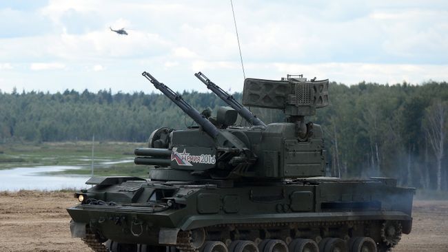 Зенитный ракетно-пушечный комплекс (ЗРПК) ближнего действия Тунгуска-М Зенитный ракетно-пушечный комплекс (ЗРПК) ближнего действия Тунгуска-М