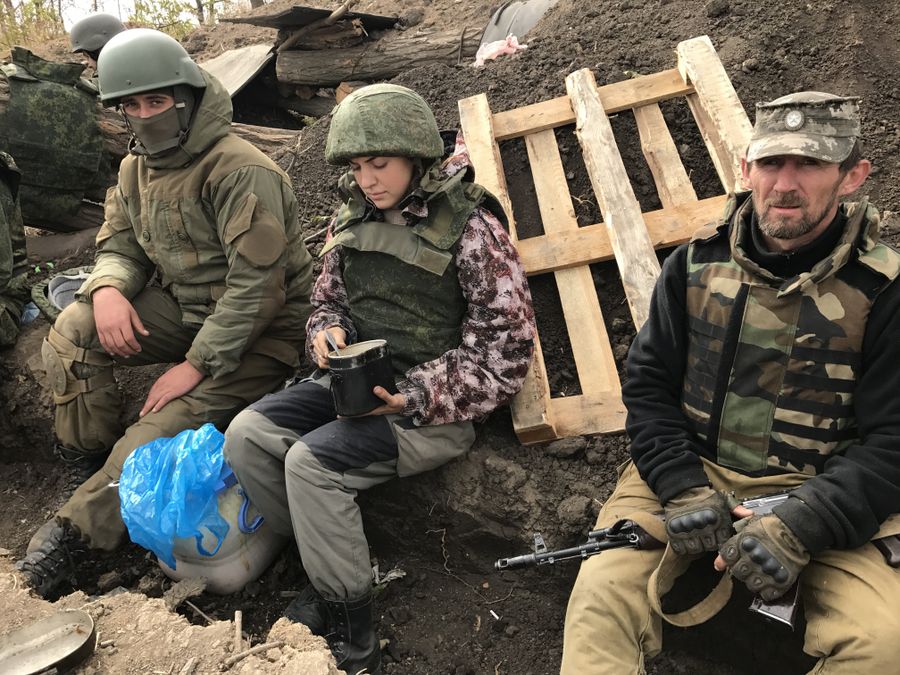 Бойцы разведывательно-штурмового батальона, Донбасс Бойцы разведывательно-штурмового батальона, Донбасс