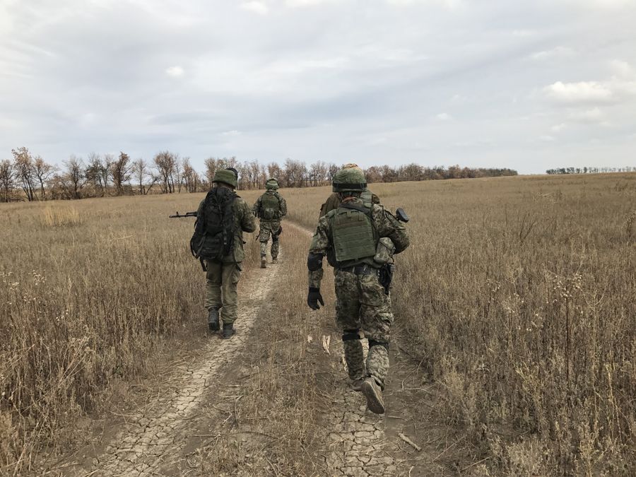 Бойцы разведывательно-штурмового батальона, Донбасс Бойцы разведывательно-штурмового батальона, Донбасс
