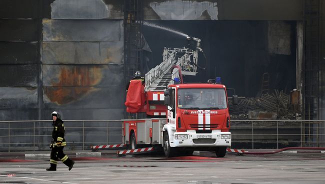 Последствия пожара в торговом центре Синдика Последствия пожара в торговом центре Синдика
