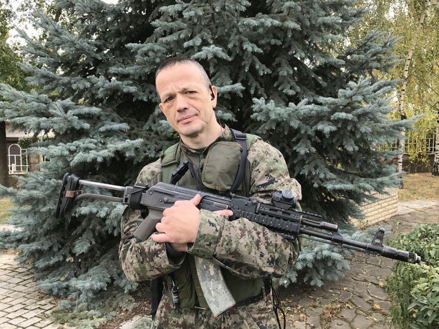 Боец разведывательно-штурмового батальона Сергей, позывной Шаман, Донбасс Боец разведывательно-штурмового батальона Сергей, позывной Шаман, Донбасс