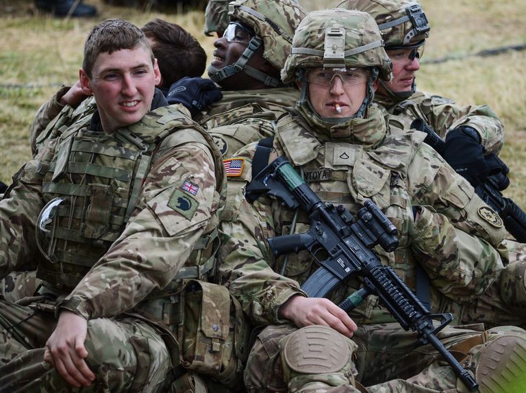 Военнослужащие армии США
