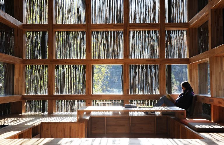 Liyuan Library внутри Liyuan Library внутри