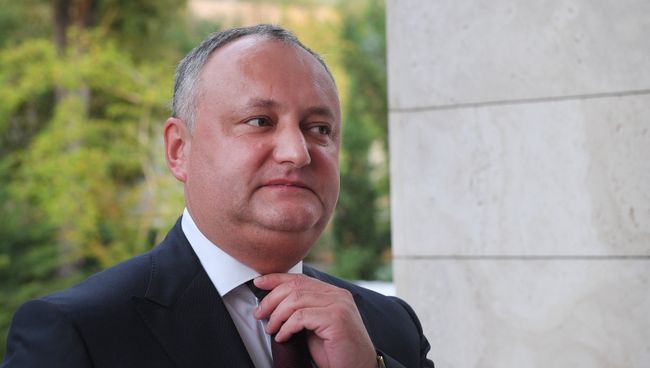 Президент Республики Молдова Игорь Додон. Архивное фото