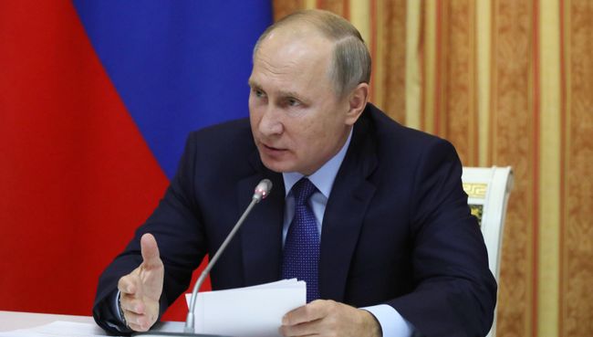 Президент РФ Владимир Путин. Архивное фото