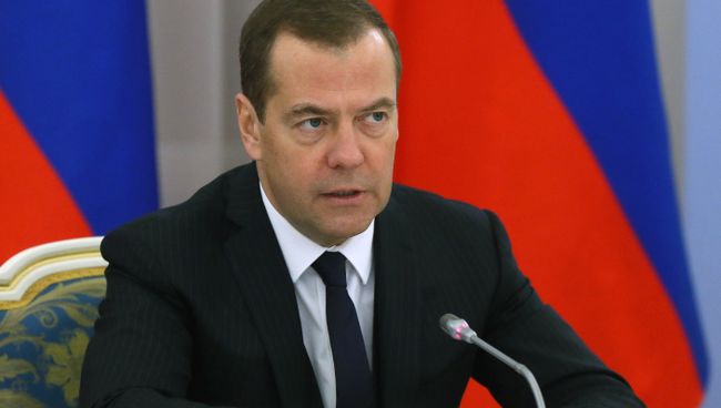 Дмитрий Медведев проводит заседание Консультативного совета по иностранным инвестициям. 16 октября 2017
