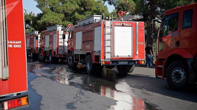 Автомобили пожарной службы Грузии