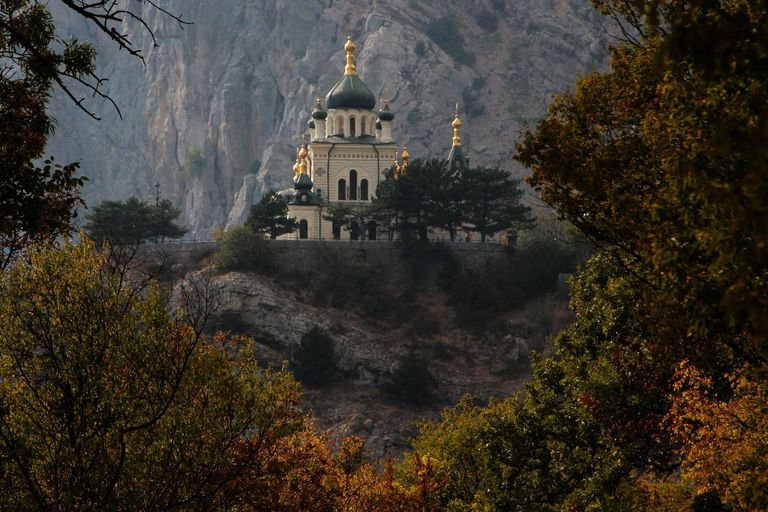 Церковь Воскресения Христова в поселке городского типа Форос в Крыму Церковь Воскресения Христова в поселке городского типа Форос в Крыму
