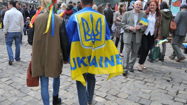 На улице Львова, Украина