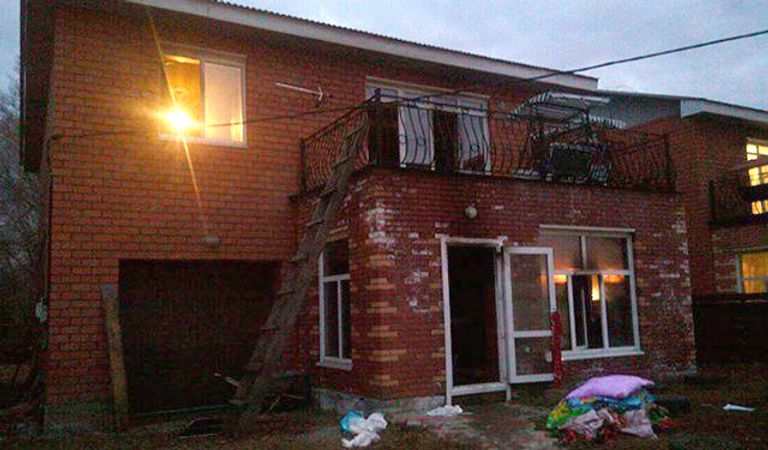 Дом престарелых в Иркутске, где произошел пожар