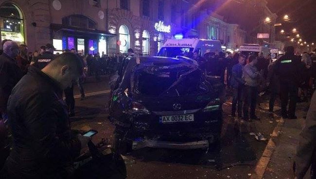 ДТП в Харькове, 18 октября 2017