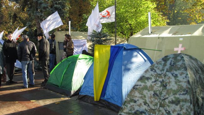 Акция протеста в Киеве, Украина. Архивное фото Акция протеста в Киеве, Украина. Архивное фото
