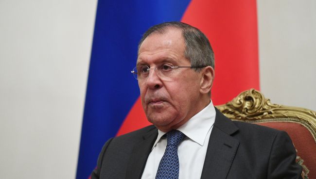Министр иностранных дел РФ Сергей Лавров. Архивное фото