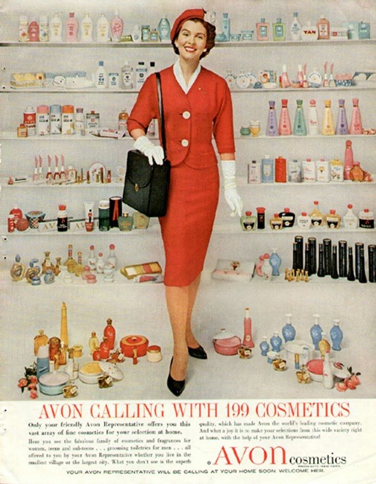 Плакат Avon Плакат Avon