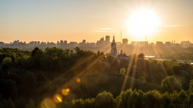 Рассвет в Москве Рассвет в Москве