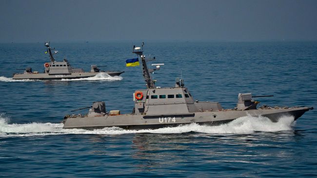 Украинские катера. Архивное фото Украинские катера. Архивное фото