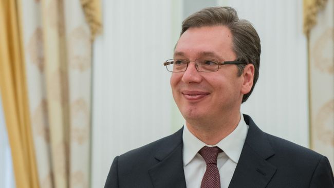 Президент Сербии Александр Вучич. Архивное фото