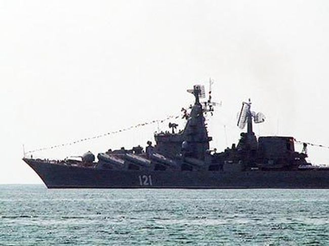 Москва в Абхазии. Корабли Черноморского флота зашли в порт Сухуми