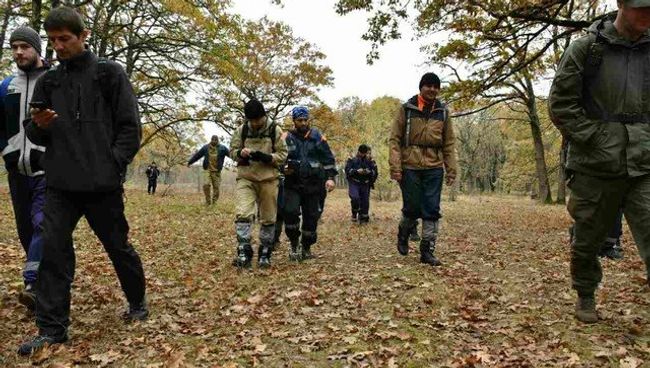 Поиски пропавшего школьника под Горячим Ключом в Краснодарском крае. 23 октября 2017 Поиски пропавшего школьника под Горячим Ключом в Краснодарском крае. 23 октября 2017