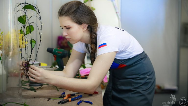 Соревнования в компетенции Флористика Соревнования в компетенции Флористика