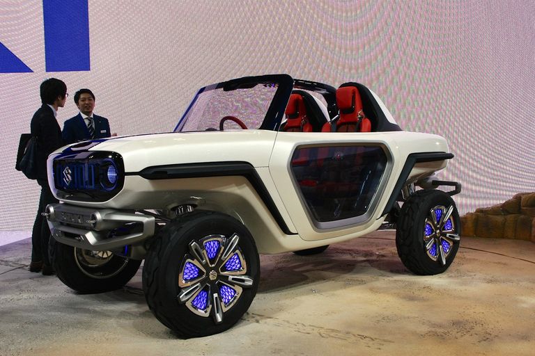 Концепт-кар Suzuki e-Survivor на международном автосалоне Tokyo Motor Show 2017 Концепт-кар Suzuki e-Survivor на международном автосалоне Tokyo Motor Show 2017