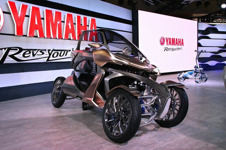Yamaha MWC-4 Leaning Multi-Wheel на международном автосалоне Tokyo Motor Show 2017 Yamaha MWC-4 Leaning Multi-Wheel на международном автосалоне Tokyo Motor Show 2017