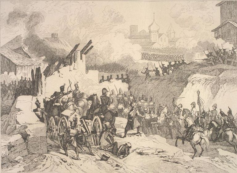 Сражение в Малоярославце, 1812 год Сражение в Малоярославце, 1812 год
