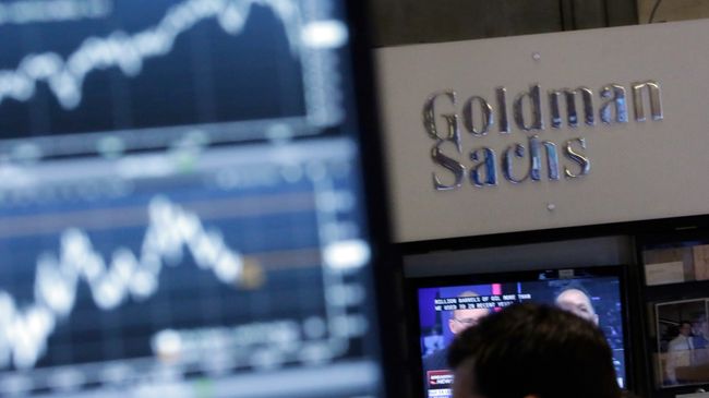 Вывеска одного из крупнейших в мире инвестиционных банков Goldman Sachs, США Вывеска одного из крупнейших в мире инвестиционных банков Goldman Sachs, США