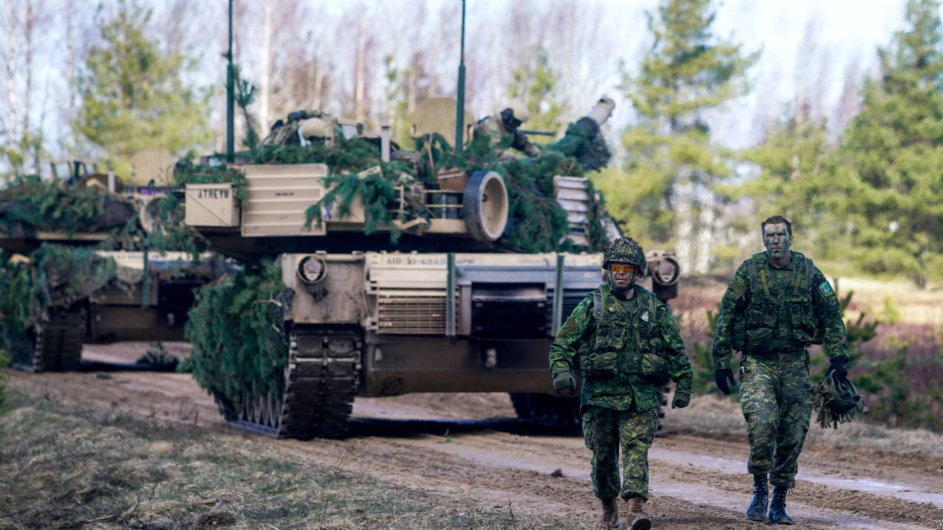 Военнослужащие Канады на военных учениях НАТО Военнослужащие Канады на военных учениях НАТО - РИА Новости, 1920, 25.03.2025