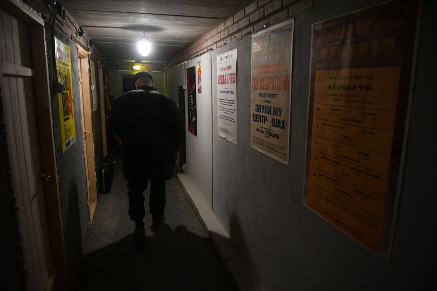 Поэт и музыкант Петр Мамонов в своем загородном доме