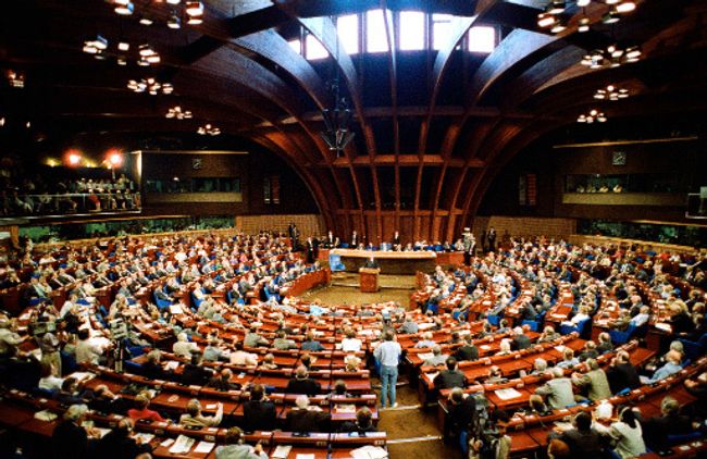 Парламентская ассамблея Совета Европы. Архивное фото Парламентская ассамблея Совета Европы. Архивное фото