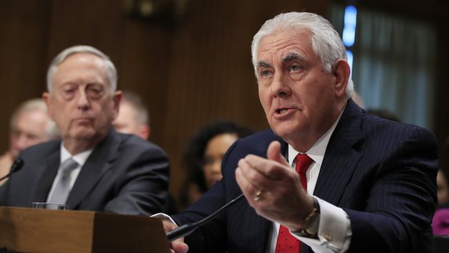 Государственный секретарь США Рекс Тиллерсон. Архивное фото Государственный секретарь США Рекс Тиллерсон. Архивное фото