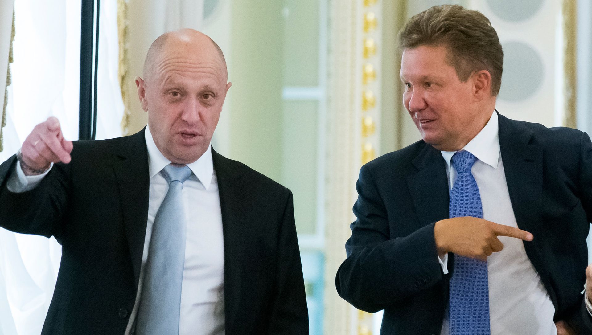 Евгений Пригожин и Алексей Миллер Евгений Пригожин и Алексей Миллер - РИА Новости, 1920, 02.03.2021