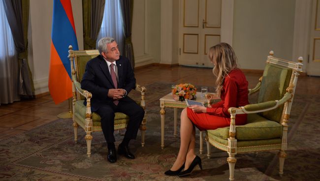 Президент Армении Серж Саргсян. Архивное фото Президент Армении Серж Саргсян. Архивное фото