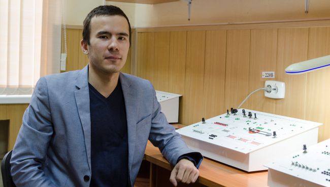 Аспирант кафедры Автоматизированный электропривод Политехнического института ЮУрГУ Евгений Хаятов