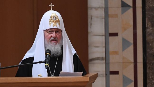 Патриарх Московский и всея Руси Кирилл. Архивное фото Патриарх Московский и всея Руси Кирилл. Архивное фото