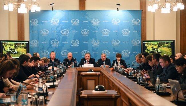 Совместный брифинг МИД России, Минобороны России и Минпромторга России. 2 ноября 2017 Совместный брифинг МИД России, Минобороны России и Минпромторга России. 2 ноября 2017