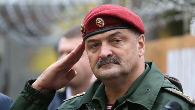 Первый заместитель директора Федеральной службы войск национальной гвардии РФ - главнокомандующего войсками национальной гвардии России генерал-полковник Сергей Меликов Первый заместитель директора Федеральной службы войск национальной гвардии РФ - главнокомандующего войсками национальной гвардии России генерал-полковник Сергей Меликов