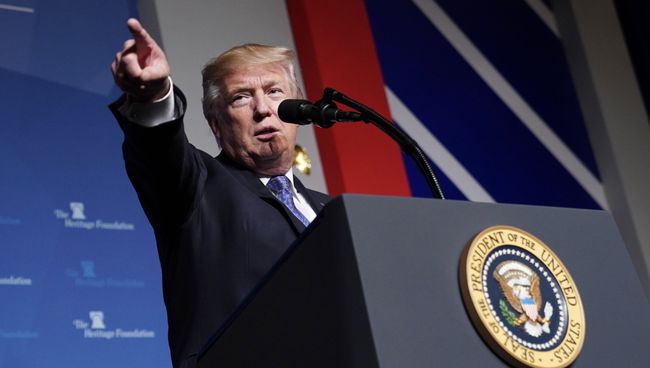 Президент США Дональд Трамп