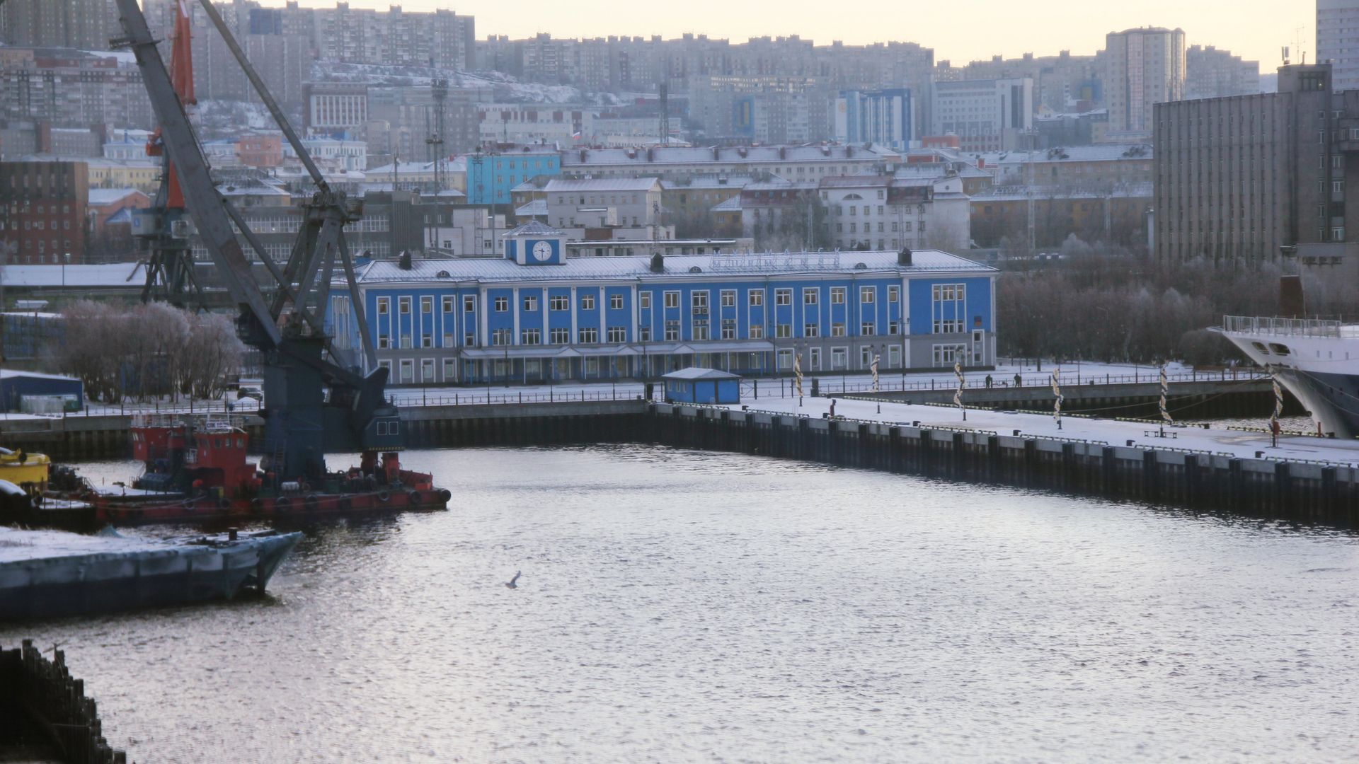 Порт города Владивосток Порт города Владивосток - РИА Новости, 1920, 20.04.2021