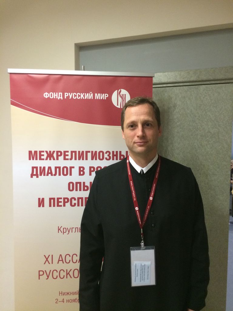 Католический монах отец Себастьян из бенедиктинского монастыря в Австрии. 3 ноября 2017